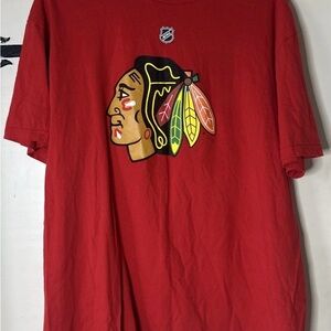 Fanatics Connor Bedard Chicago Blackhawks Red Authentic NHL  T Shirt XL